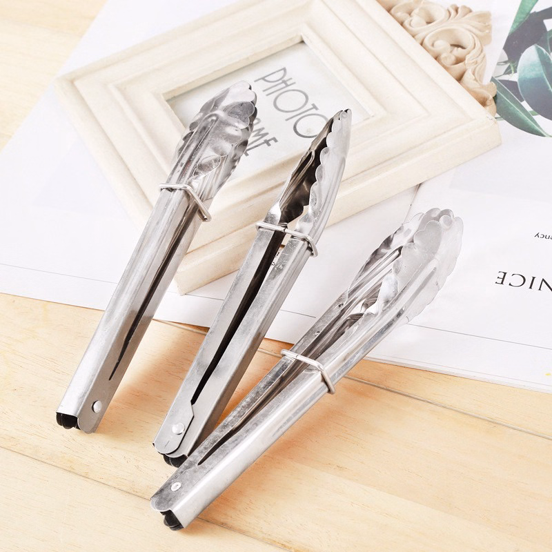 Kẹp Gắp Thức Ăn Inox Kiểu Buffet 18X3.5Cm - Gdn - Ảnh 3