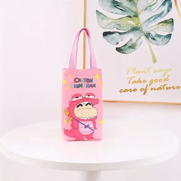 Túi Đựng Bình Nước Giữ Nhiệt Xách Tay Cho Bé Đi Hoc Tiện Lợi - Shop Mẹ Bống - Ảnh 3