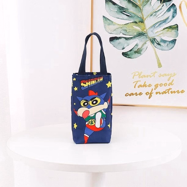 Túi Đựng Bình Nước Giữ Nhiệt Xách Tay Cho Bé Đi Hoc Tiện Lợi - Shop Mẹ Bống - Ảnh 5