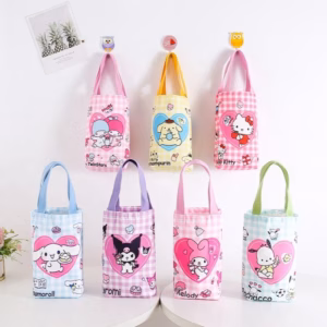 Túi Đựng Bình Nước Giữ Nhiệt Xách Tay Cho Bé Đi Hoc Tiện Lợi - Shop Mẹ Bống