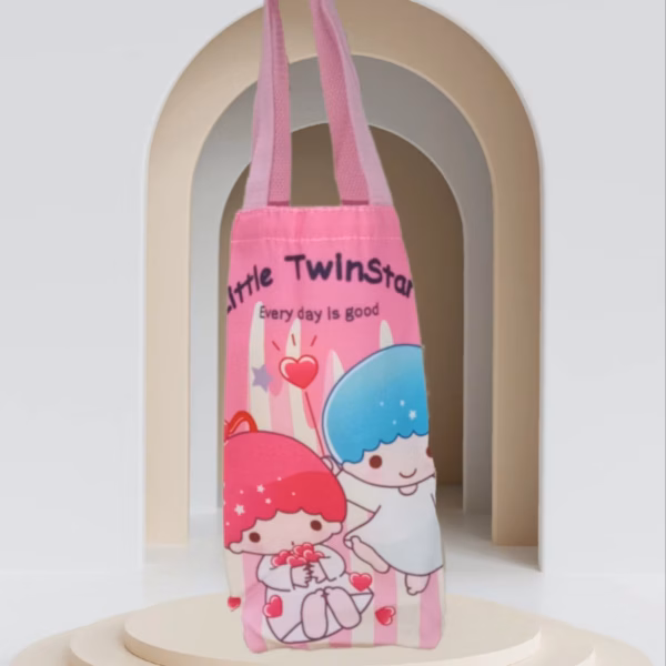 Túi Đựng Bình Nước Giữ Nhiệt Xách Tay Cho Bé Đi Hoc Tiện Lợi - Shop Mẹ Bống - Ảnh 13