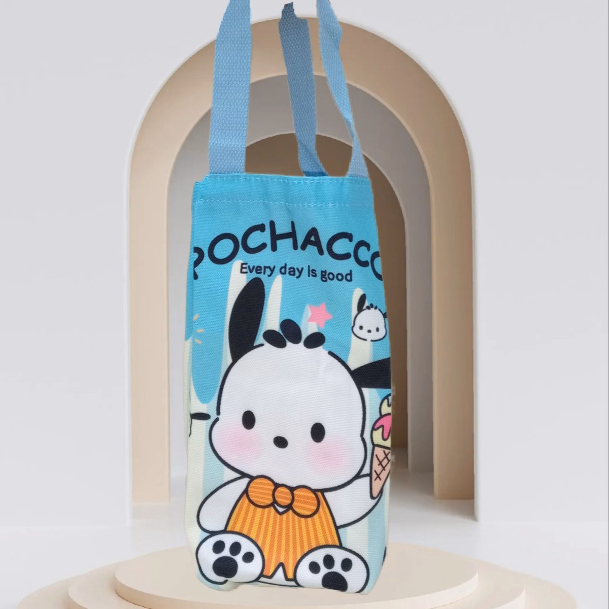 Túi Đựng Bình Nước Giữ Nhiệt Xách Tay Cho Bé Đi Hoc Tiện Lợi - Shop Mẹ Bống - Ảnh 9