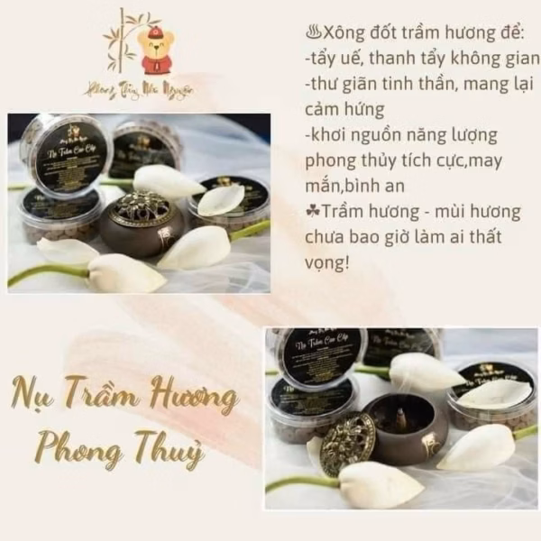 Nụ Trầm Hương Thượng Hạng Như Nguyện [ Tặng Chai Nước Súc Miệng ] - Shop Mẹ Bống - Ảnh 2