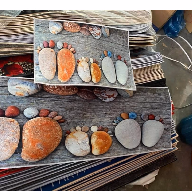 Set 2 Thảm Bếp ( 1 Dài, 1 Ngắn) , Thảm Lau Chân, Trải Sàn 3D Siêu Thấm Hút Nước Ctb355 - Bechip - Ảnh 10