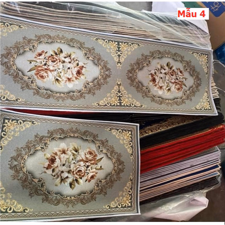 Set 2 Thảm Bếp ( 1 Dài, 1 Ngắn) , Thảm Lau Chân, Trải Sàn 3D Siêu Thấm Hút Nước Ctb355 - Bechip - Ảnh 13