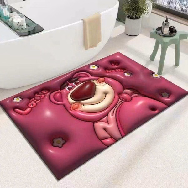 Thảm Gấu Dâu 40X60Cm - Silver - Ảnh 2
