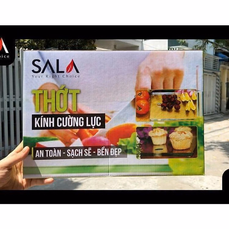 Thớt Kính Cường Lực Sala Cao Cấp Ctb361 - Bechip - Ảnh 2