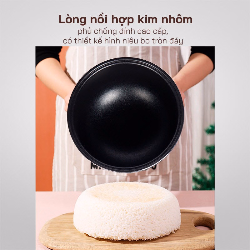 Nồi Cơm Điện Lòng Niêu 15B081 1.5L - Sato - Ảnh 5