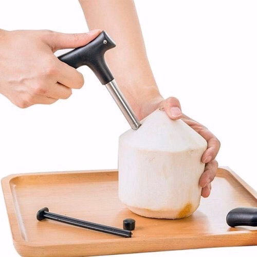 Dụng Cụ Khui Dừa Đa Năng - Silver - Ảnh 2