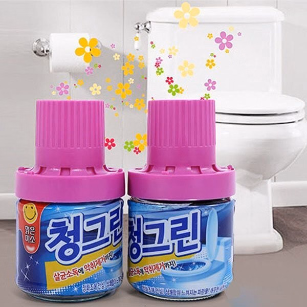 Lọ Thả Bồn Cầu Hàn Quốc 180G - Silver