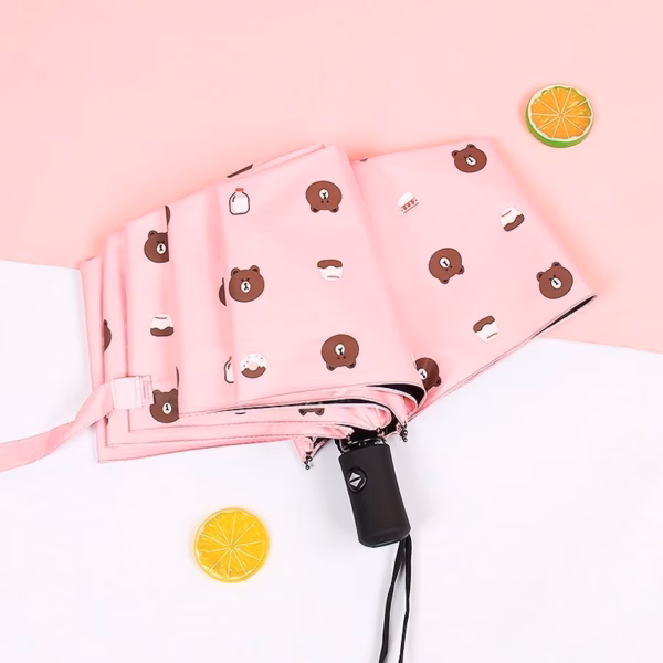 Dù Đi Nắng, Mưa Hình Gấu - Silver - Ảnh 5