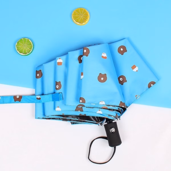 Dù Đi Nắng, Mưa Hình Gấu - Silver - Ảnh 3