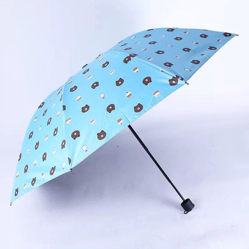 Dù Đi Nắng, Mưa Hình Gấu - Silver - Ảnh 2