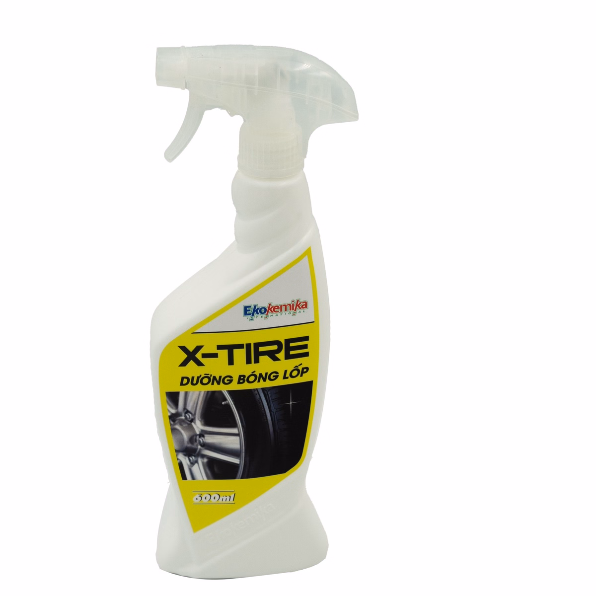 Dung Dịch Dưỡng Và Làm Mới, Làm Đen Lốp Ô Tô, Xe Máy X-Tire 600Ml - Ekokemika - Ảnh 6