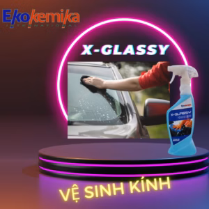 Nước Làm Sạch Kính Xe Hơi X-Glassy 600Ml Ekokemika