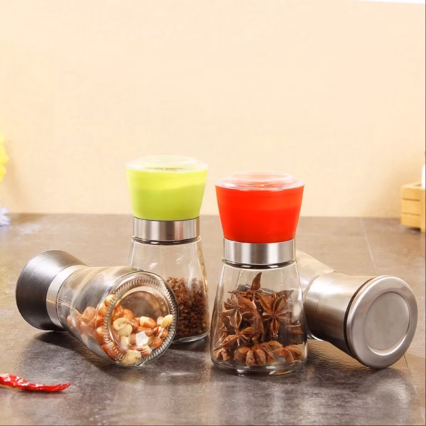 Dụng Cụ Xay Tiêu, Gia Vị - Silver - Ảnh 3