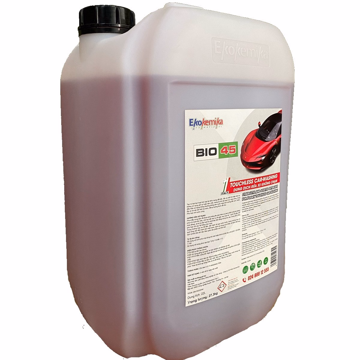 Dung Dịch Rửa Xe Không Chạm Bio 45 - Ekokemika - Ảnh 6