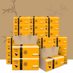 Bịch 10 Gói Khăn Giấy Gấu Trúc Sipiao - Silver