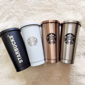 Ly Inox Starbucks 500Ml - Silver