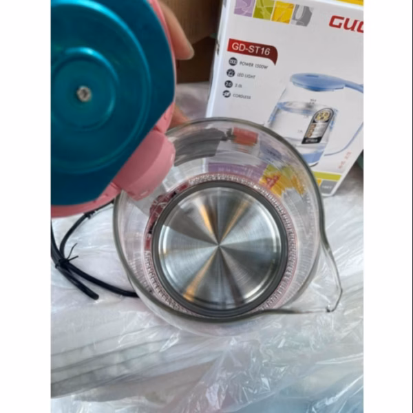 Ấm Siêu Tốc Cuckoo Thủy Tinh Trong Suốt 2 Lít, Công Suất 1500W Ctb373 - Bechip - Ảnh 10