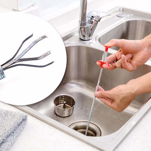 Dụng Cụ Gắp Rác Cống Loại Dài - Su