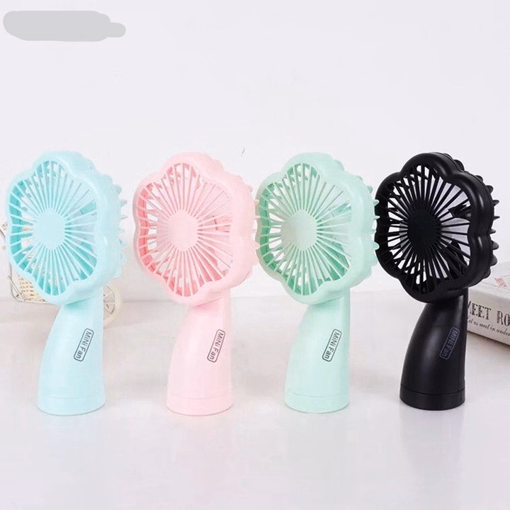Quạt Sạc Usb Mini Cầm Tay Hình Hoa Mai (Màu Giao Ngẫu Nhiên) - Shop Mẹ Bống - Ảnh 2