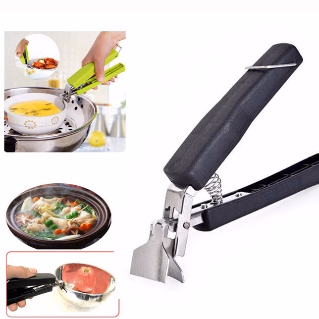 Dụng Cụ Gắp Thức Ăn Nóng Dạng Kẹp - Su - Ảnh 2