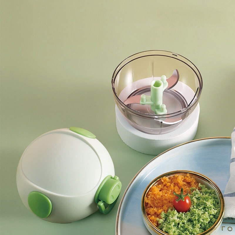 Máy Xay Tỏi Ớt Hình Heo - Silver - Ảnh 4