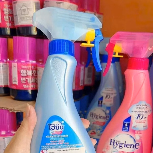 Chai Xịt Ủi Thơm Quần Áo Hygiene Thái Lan 550Ml - Su - Ảnh 2
