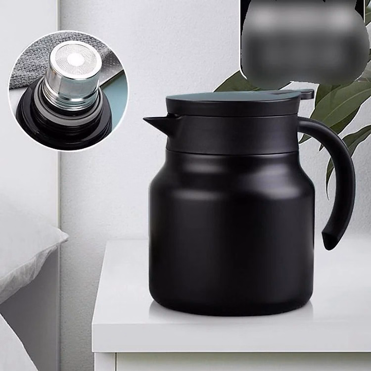 Ấm Pha Trà Giữ Nhiệt Có Lõi Lọc Trà Cao Cấp 1000Ml Ctb386 - Bechip - Ảnh 6