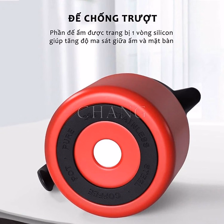 Ấm Pha Trà Giữ Nhiệt Có Lõi Lọc Trà Cao Cấp 1000Ml Ctb386 - Bechip - Ảnh 12