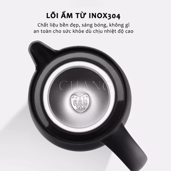 Ấm Pha Trà Giữ Nhiệt Có Lõi Lọc Trà Cao Cấp 1000Ml Ctb386 - Bechip - Ảnh 13