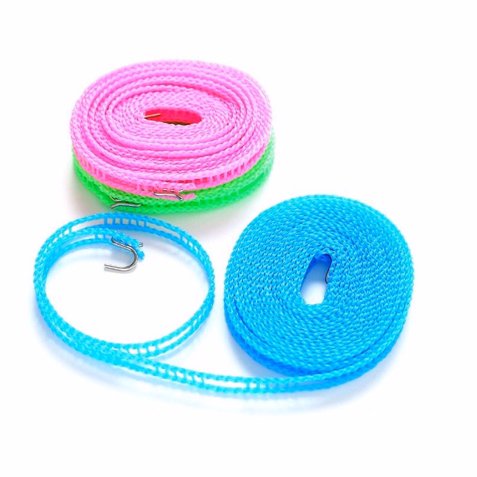 Dây Phơi Quần Áo Thông Minh Có Lỗ Móc Chống Trôi Dài 5M Ctb387 - Bechip - Ảnh 2