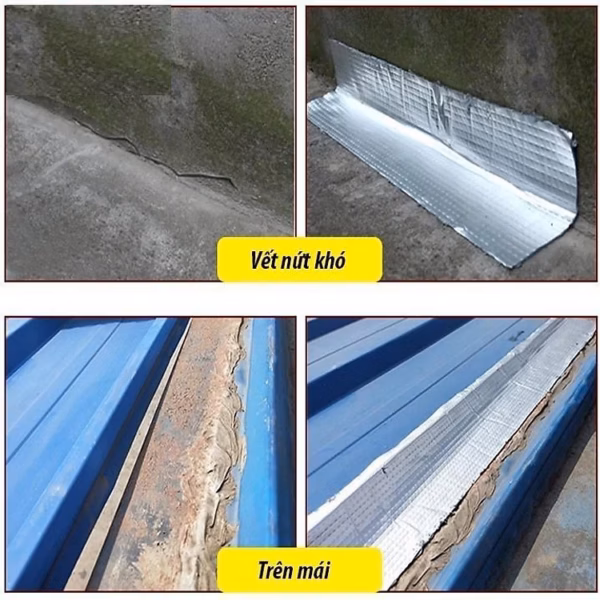 Băng Keo Chống Thấm, Chống Dột, Miếng Dán Siêu Dính, Chống Thấm Nước Cuộn Dài 5M Ctb389 - Bechip - Ảnh 14