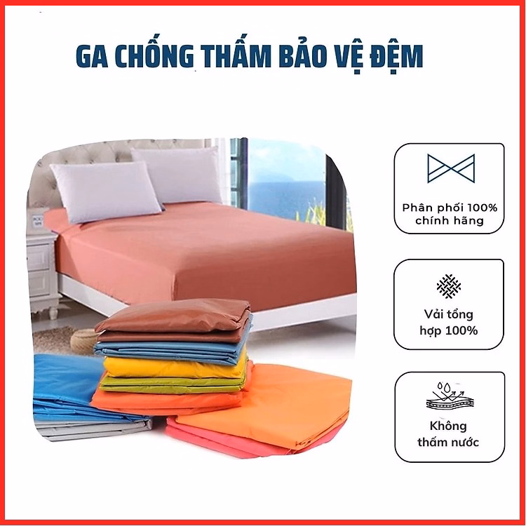 Ga Chống Thấm Bảo Vệ Đệm - Chất Liệu An Toàn- Hàng Chính Hãng Ctb392 -Bechip - Ảnh 2