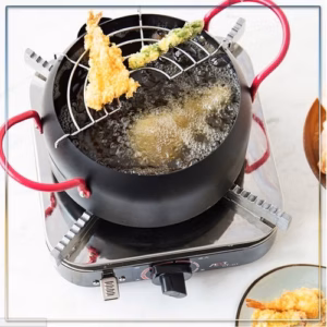 Nồi Chiên Lọc Dầu 18Cm Có Kèm Vĩ - Gdn