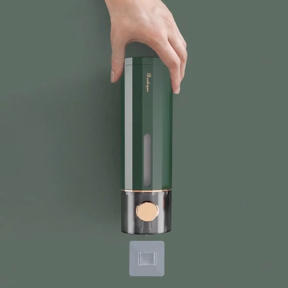 Hộp Nhấn Nhả Đựng Sữa Tắm, Dầu Gội Treo Tường Nhà Tắm 450Ml Treo Tường - Shop Mẹ Bống - Ảnh 4