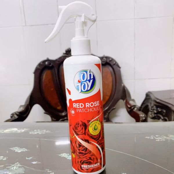 Xịt Thơm Phòng & Kháng Khuẩn Red Rose 300Ml - Ohjoy - Ảnh 2
