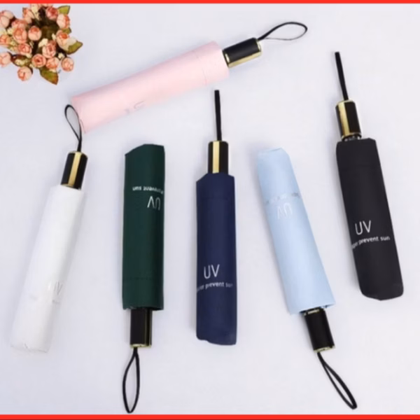 Dù Đi Mưa, Che Nắng Chống Tia Uv Gấp Gọn Ctb402 - Bechip - Ảnh 2