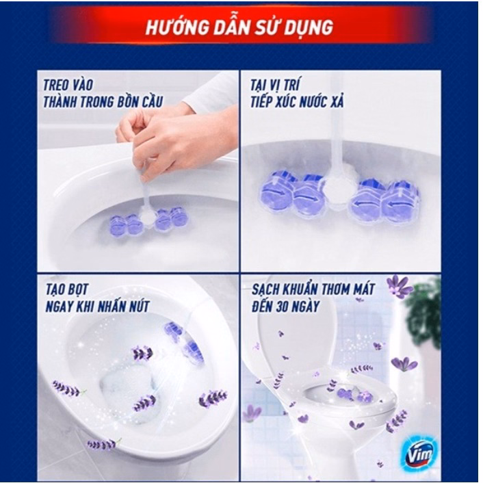 Vim Treo Vệ Sinh Bồn Cầu Ctb401 -Bechip - Ảnh 5