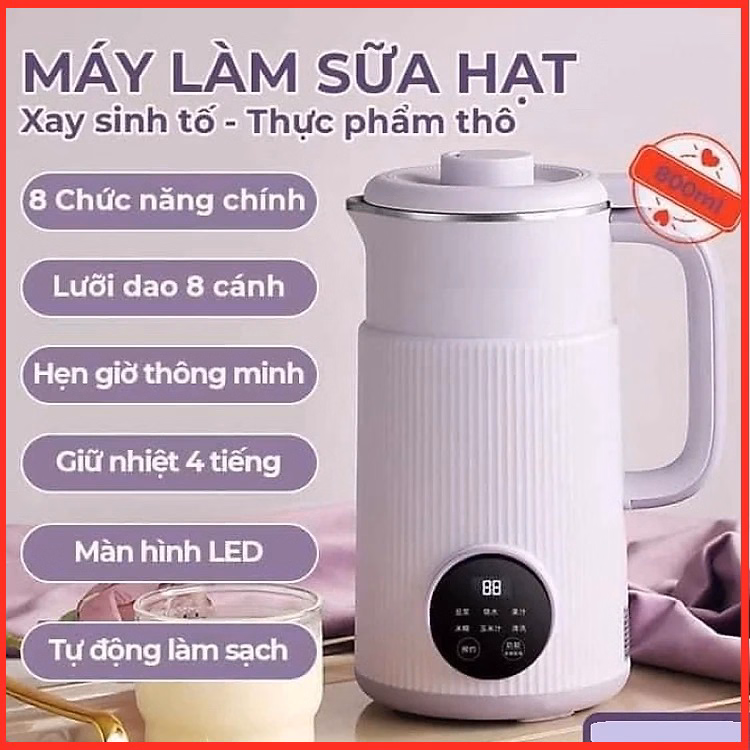 Máy Làm Sữa Hạt Ostmars Tiếng Việt 800Ml Ctb404 - Bechip