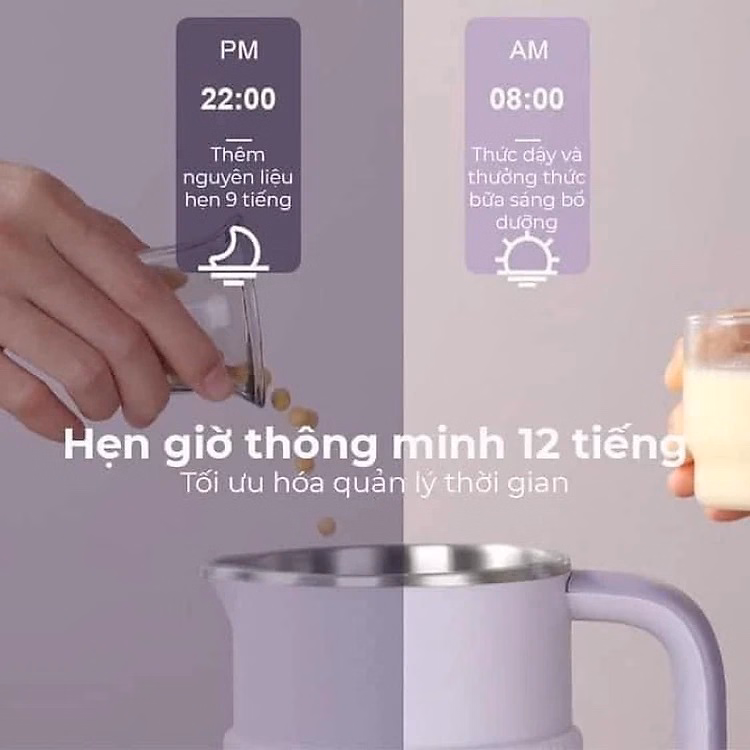 Máy Làm Sữa Hạt Ostmars Tiếng Việt 800Ml Ctb404 - Bechip - Ảnh 7