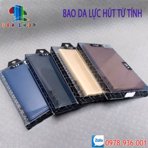 Bao Da Vivo Y70, Y90 Chính Hãng Vtz Thiết Kế Dạng Ví Sang Trọng, Có Ngăn Cài Thẻ - Sea Shop