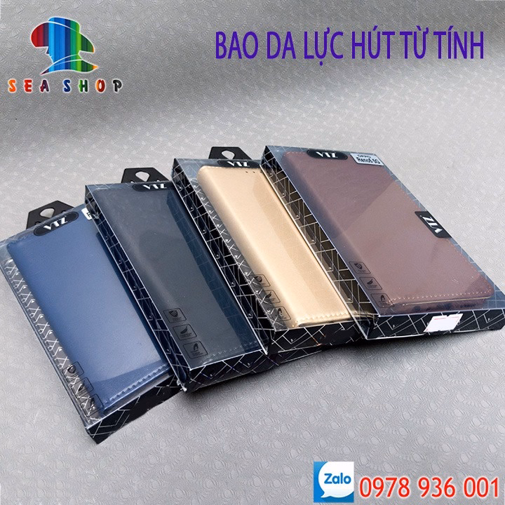 Bao Da Vivo Y70, Y90 Chính Hãng Vtz Thiết Kế Dạng Ví Sang Trọng, Có Ngăn Cài Thẻ - Sea Shop
