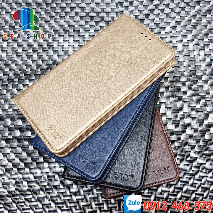 Bao Da Vivo Y51 2020, Y31 2020, Y53S 4G-5G Chính Hãng Vtz Thiết Kế Dạng Ví Sang Trọng, Có Ngăn Cài Thẻ - Sea Shop - Ảnh 4