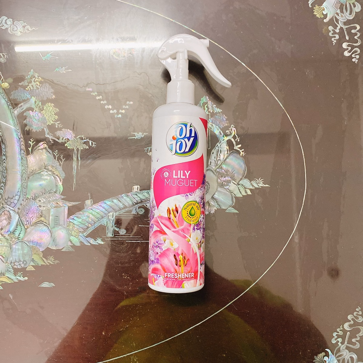 Xịt Thơm Phòng & Kháng Khuẩn Lily 300 Ml - Ohjoy - Ảnh 3