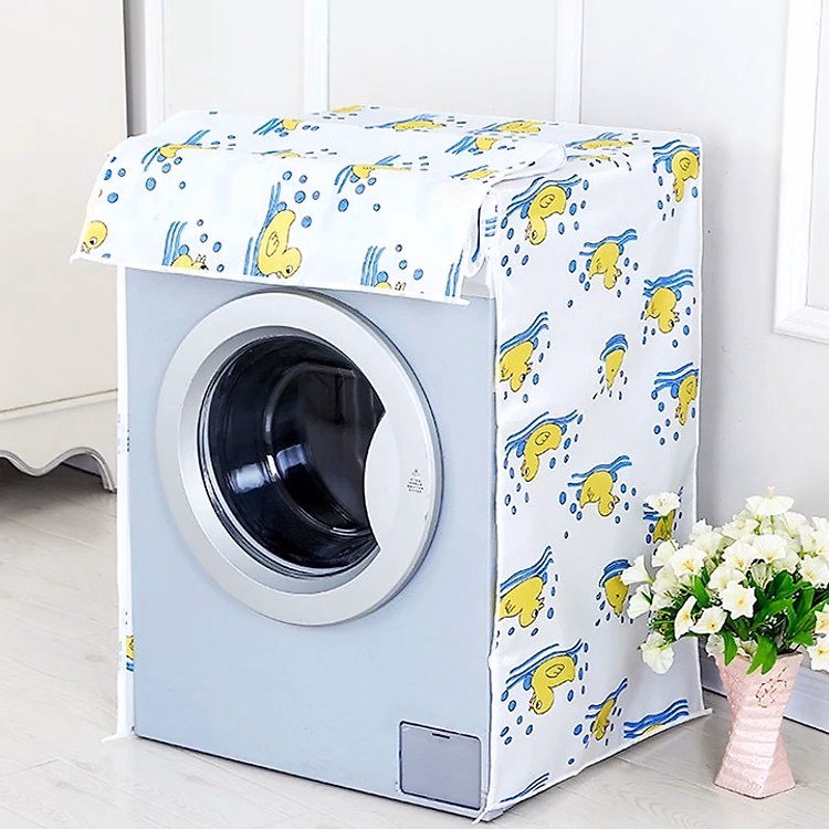 Bọc Máy Giặt, Áo Trùm Máy Giặt Cửa Trên Cửa Ngang Có Khóa Kéo Ctb405 - Bechip - Ảnh 2