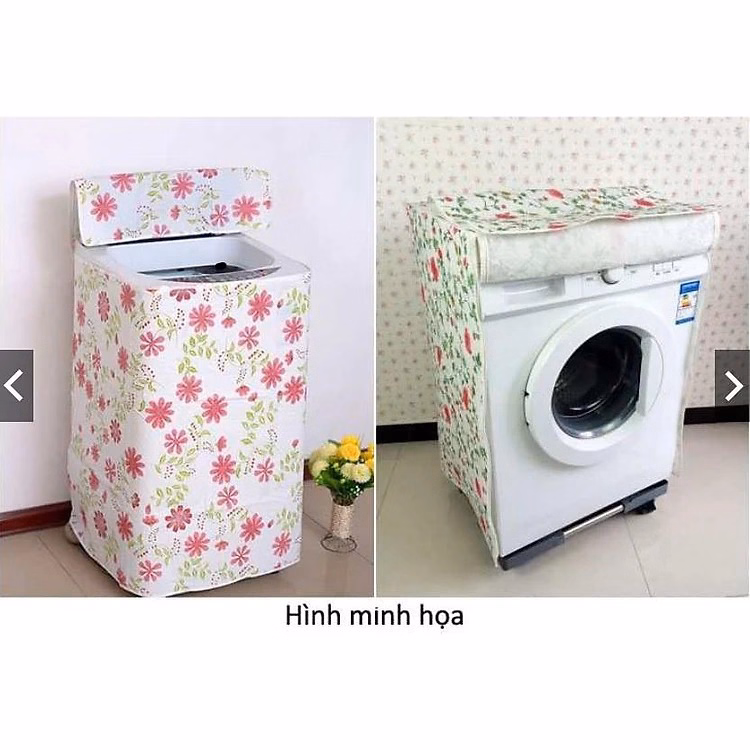 Bọc Máy Giặt, Áo Trùm Máy Giặt Cửa Trên Cửa Ngang Có Khóa Kéo Ctb405 - Bechip - Ảnh 7