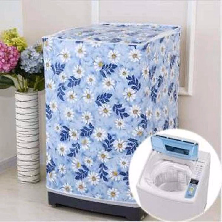 Bọc Máy Giặt, Áo Trùm Máy Giặt Cửa Trên Cửa Ngang Có Khóa Kéo Ctb405 - Bechip - Ảnh 8