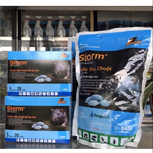 [ Gói 20 Viên ] Thuốc Diệt Chuột Sinh Học Storm Thế Hệ Mới Hiệu Quả, An Toàn Ctb406 - Bechip - Ảnh 7